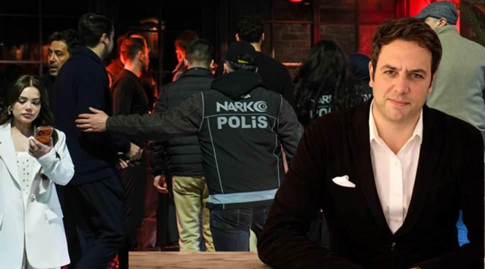 &Uuml;nl&uuml;lerin bulunduğu mekana uyuşturucu operasyonu! Narkotik ekipleri arama yaptı