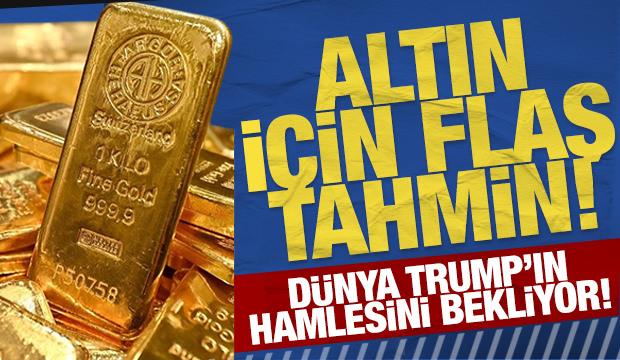 Uzman isimden kritik altın tahmini: D&uuml;nya Trump'ın İran'a y&ouml;nelik tehdidini konuşuyor!