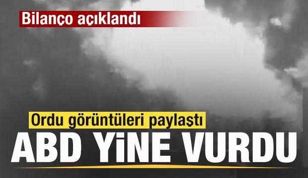 ABD yine vurdu! G&ouml;r&uuml;nt&uuml;ler paylaşıldı