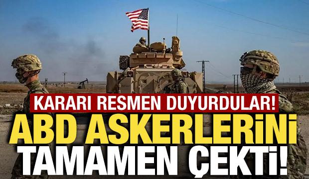 ABD'den Suriye kararı! CENTCOM duyurdu