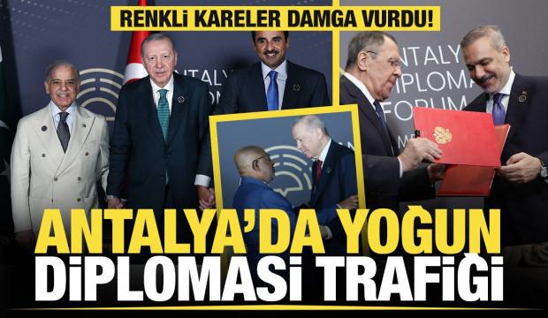 Antalya'da yoğun diplomasi trafiği! Bakan Fidan Rus mevkidaşıyla birlikte