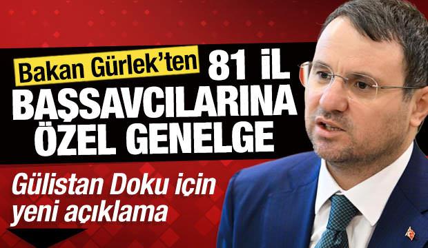 Bakan G&uuml;lek'ten 81 il başsavcısına yasa dışı bahis ve sanal kumar gelengesi