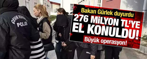 Bayğaralar su&ccedil; &ouml;rg&uuml;t&uuml;ne operasyonda 221 ş&uuml;pheli tutuklandı