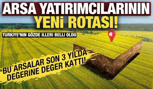Bu illerdeki arsalar değerine değer katıyor! Yatırımcılar dikkat