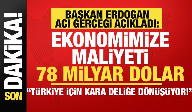 Cumhurbaşkanı Erdoğan: Bağımlılığın ekonomimize yıllık maliyeti 78 milyar dolar