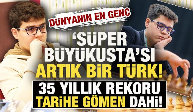 D&uuml;nyanın en gen&ccedil; 'S&uuml;per B&uuml;y&uuml;kusta'sı artık bir T&uuml;rk! 35 yıllık rekoru tarihe g&ouml;men dahi