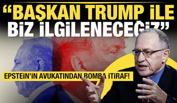 Epstein'in avukatı Dershowitz: Başkan Trump ile biz ilgileneceğiz