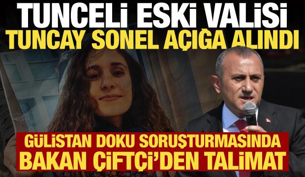 Eski Tunceli Valisi Tuncay Sonel'e G&uuml;listan Doku soruşturması! A&ccedil;ığa alındı