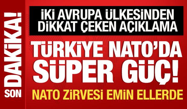 İzlanda ve Litvanya'dan T&uuml;rkiye a&ccedil;ıklaması: NATO'da s&uuml;per bir g&uuml;&ccedil;!