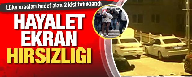 L&uuml;ks ara&ccedil;lardan &ldquo;hayalet ekran&rdquo; &ccedil;alan 2 kişi yakalandı