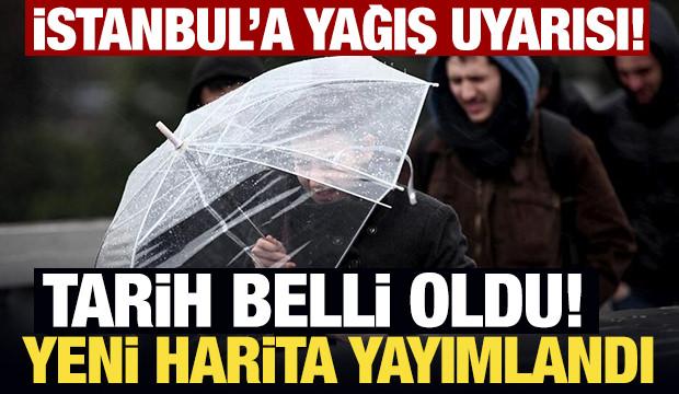 Meteoroloji tarih verdi, İstanbul'a yağmur geliyor: 14 ile sarı kodlu uyarı