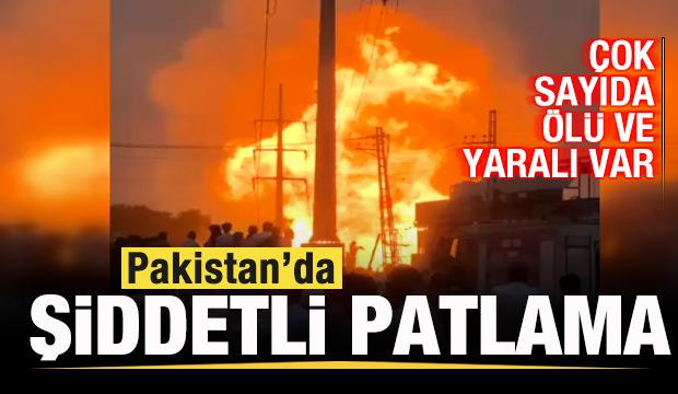 Pakistan'da şiddetli patlama! &Ccedil;ok sayıda &ouml;l&uuml; ve yaralı var