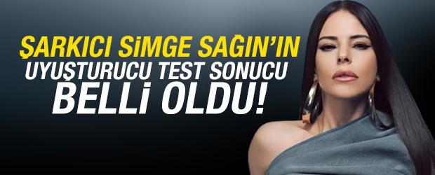 Şarkıcı Simge Sağın&rsquo;ın test sonucu belli oldu!