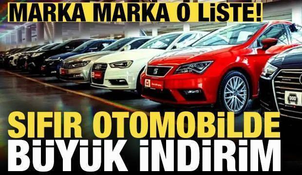 Sıfır otomobilde zam yok indirim var!