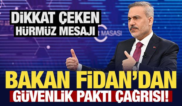 Son Dakika: B&ouml;lge &uuml;lkelerine &ccedil;ağrıda bulunan Bakan Fidan'dan g&uuml;venlik paktı &ccedil;ağrısı!
