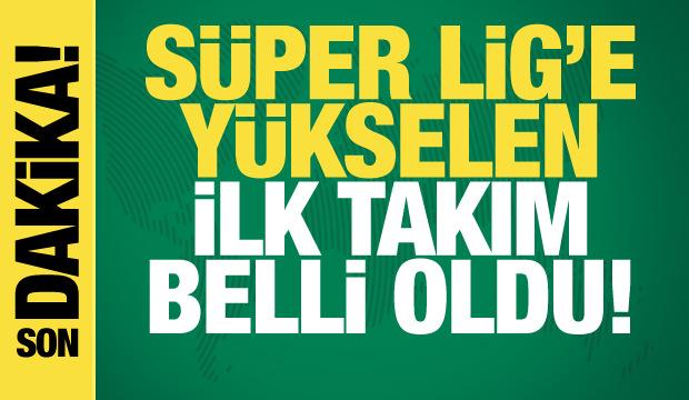 Erzurumspor şampiyon!  S&uuml;per Lig'e y&uuml;kselen ilk takım oldu