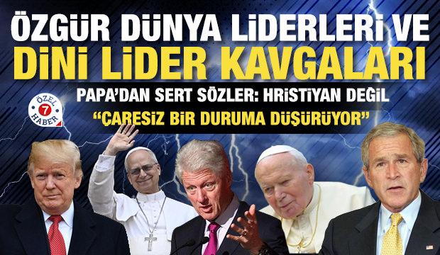 Tarih tekerr&uuml;r m&uuml; ediyor? ABD'nin Papa krizleri: Trump Clinton Bush...