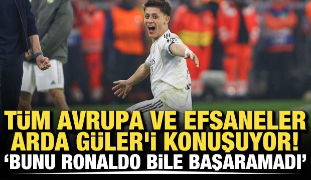 T&uuml;m Avrupa, Arda G&uuml;ler'i konuşuyor! "Bunu Ronaldo bile başaramadı"