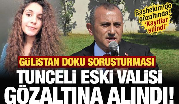 Tunceli eski Valisi Tuncay Sonel g&ouml;zaltına alındı!