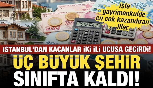 &Uuml;&ccedil; b&uuml;y&uuml;k şehir sınıfta kaldı! İstanbul'dan ka&ccedil;anlar iki ili u&ccedil;uşa ge&ccedil;irdi!