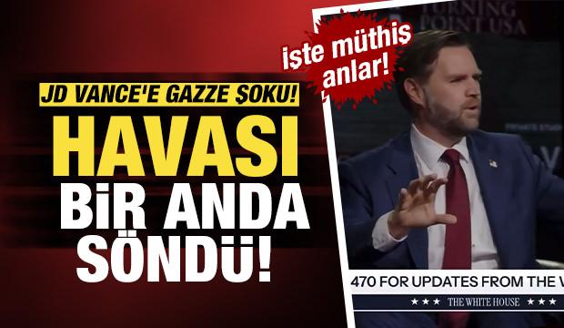 Vance, Gazze'yi konuşurken yuhalandı