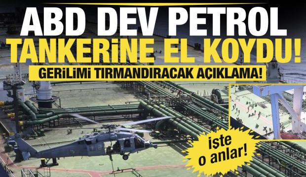 ABD, Hint Okyanusu'nda İran'dan petrol taşıyan gemiye el koydu