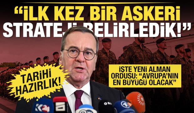 Almanya ilk kez bir askeri strateji belirledi! Hedef Avrupa'nın en b&uuml;y&uuml;k ordusu olmak