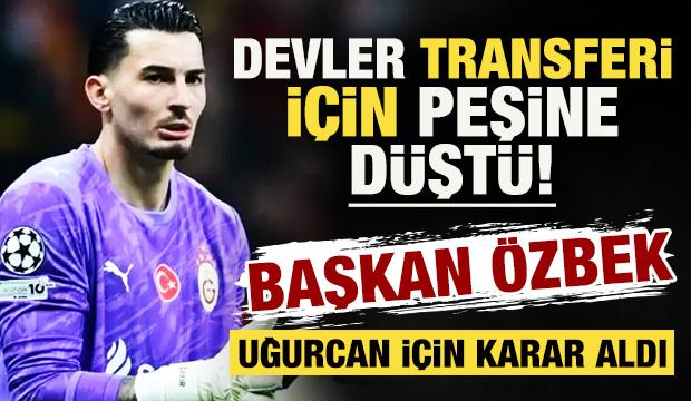 Avrupa devleri peşine d&uuml;şt&uuml;! Dursun &Ouml;zbek, Uğurcan &Ccedil;akır i&ccedil;in karar aldı: Y&uuml;zde 100...