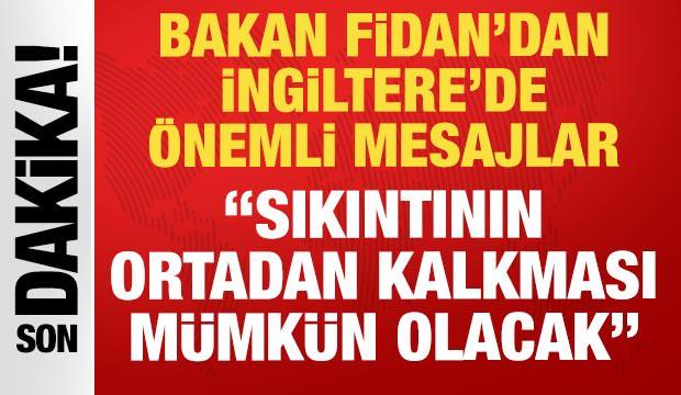 Bakan Fidan'dan H&uuml;rm&uuml;z Boğazı a&ccedil;ıklaması