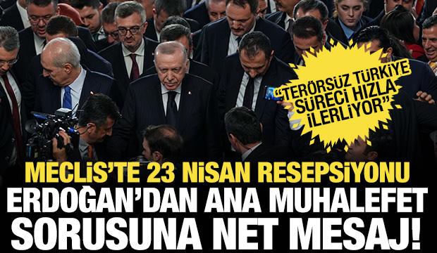 Cumhurbaşkanı Erdoğan: Ana muhalefet partisi ile tabii g&ouml;r&uuml;şeceğiz