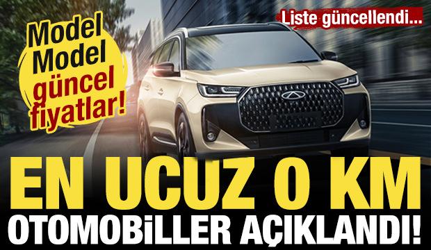 En ucuz 0 km ara&ccedil; fiyatları a&ccedil;ıklandı! İşte model model g&uuml;ncel liste...
