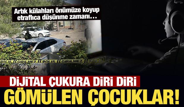 Etraflıca d&uuml;ş&uuml;nme zamanı: Dijital &ccedil;ukura diri diri g&ouml;m&uuml;len &ccedil;ocuklar!