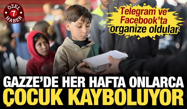 Gazze'de her hafta onlarca &ccedil;ocuk kayboluyor: Telegram ve Facebook'ta organize oldular