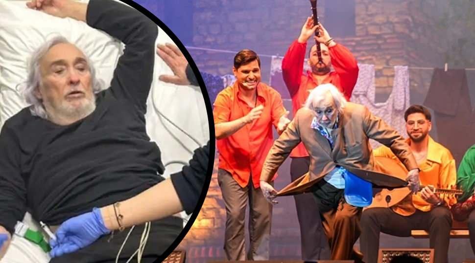 Gırgıriye M&uuml;zikali'nde tatsız anlar: M&uuml;jdat Gezen seyirciyle tartışmasının ardından fenalaştı!