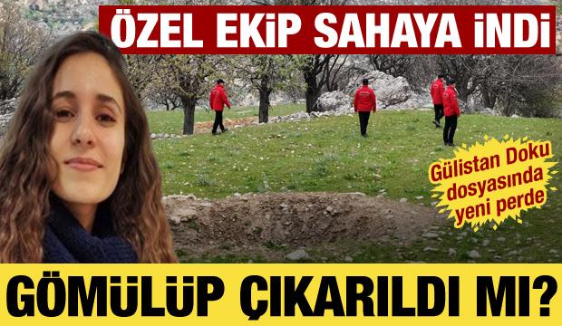 G&uuml;listan Doku dosyasında kritik aşama! 30 kişilik ekip sahaya indi, didik didik aranıyor