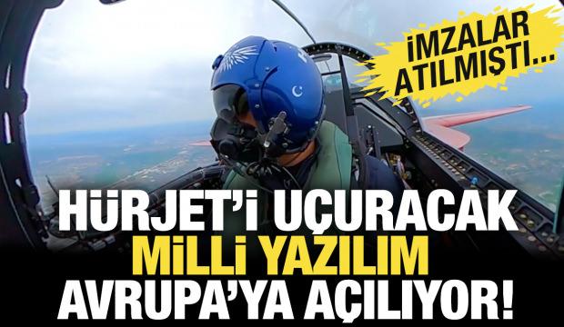 H&Uuml;RJET'i u&ccedil;uracak milli yazılım Avrupa'ya a&ccedil;ılıyor!