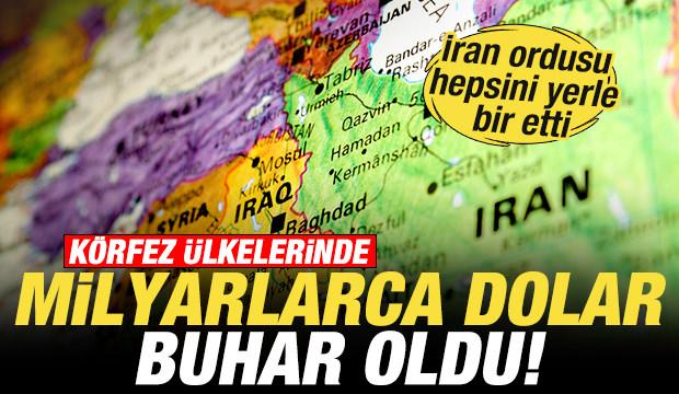İran ordusu ABD &uuml;slerini yerle bir etti! K&ouml;rfez &uuml;lkelerinde milyarlarca dolar buhar oldu