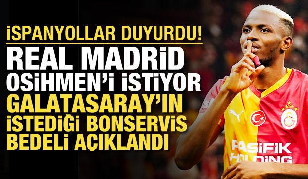 İspanyollar duyurdu: Real Madrid, Osimhen'i istiyor! Bonservisi a&ccedil;ıklandı