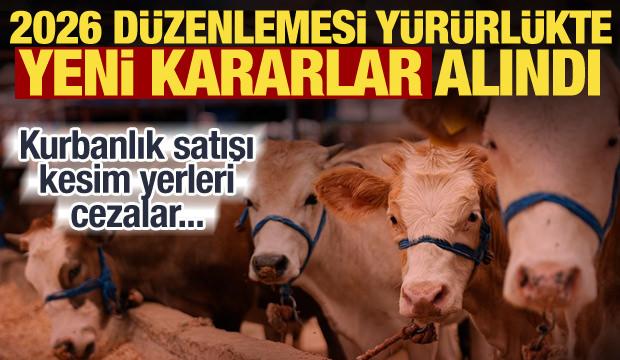 Kurban Bayramı &ouml;ncesi kritik karar! Kurallar tek tek a&ccedil;ıklandı, cezalar belli oldu