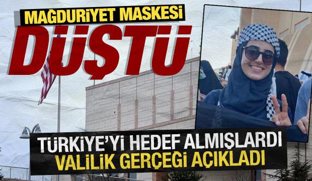 Mağduriyet maskesi d&uuml;şt&uuml;: Konsolosluk eylemcisi molotof&ccedil;u &ccedil;ıktı
