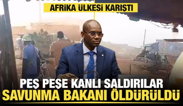 Mali Savunma Bakanı Sadio Camara silahlı saldırıda &ouml;ld&uuml;r&uuml;ld&uuml;