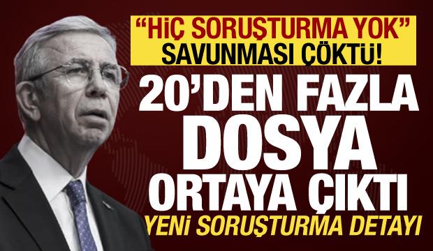 Mansur Yavaş &ldquo;Hakkımda soruşturma yok&rdquo; dedi&hellip; 20&rsquo;ye yakın dosya ortaya &ccedil;ıktı!