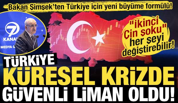 Mehmet Şimşek&rsquo;ten savaşlar ve belirsizlikler ortamında g&uuml;ven verici mesajlar