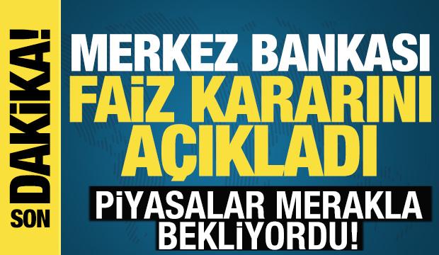 Merkez Bankası faizi değiştirmedi, y&uuml;zde 37&rsquo;de sabit tuttu