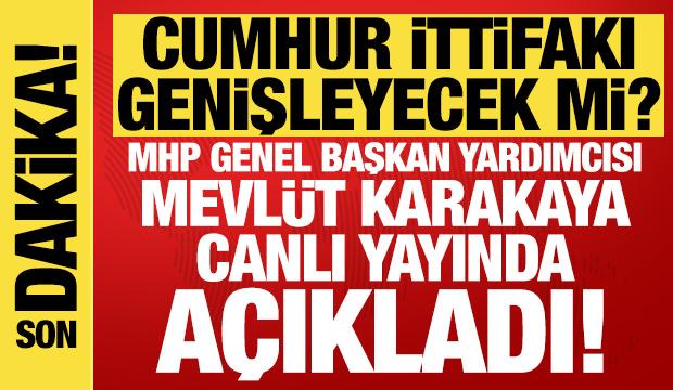 MHP Genel Başkan Yardımcısı Mevl&uuml;t Karakaya'dan canlı yayında a&ccedil;ıklamalar!