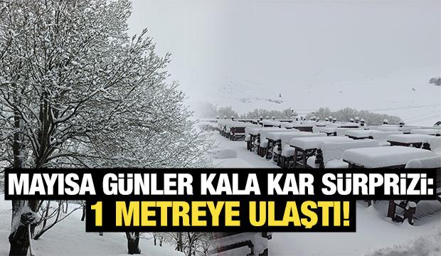 Nisan sonunda Uludağ&rsquo;da kış geri d&ouml;nd&uuml;