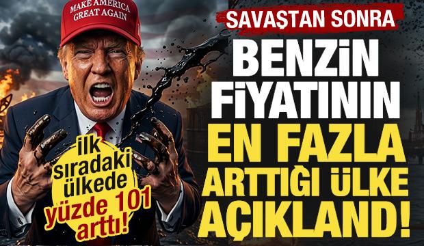 Savaştan sonra benzin fiyatlarının en &ccedil;ok y&uuml;kseldiği &uuml;lkeler! İlk sırada y&uuml;zde 101 arttı!