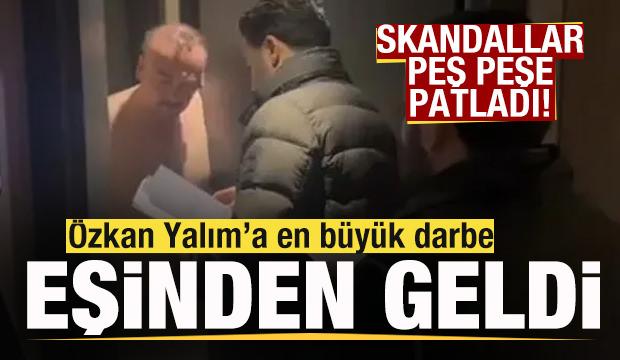 Skandallar peş peşe patladı! Tutuklanan &Ouml;zkan Yalım'a en b&uuml;y&uuml;k darbe eşinden geldi