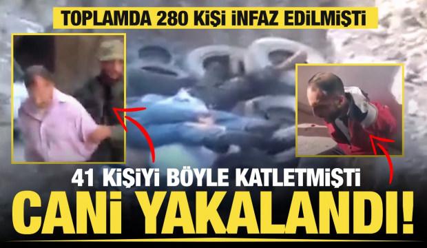 Suriye'de 41 kişiyi infaz eden Tadamon katili Yousef yakalandı
