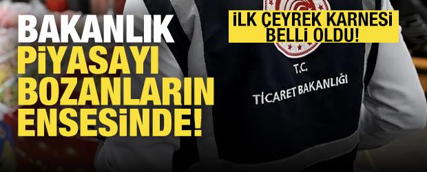 Ticaret Bakanlığı ilk &ccedil;eyrekte 129 bin 327 firma ve 15,2 milyon &uuml;r&uuml;n&uuml; denetledi